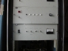 Close-up of the second rack